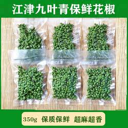 重庆江津特产九叶青花椒新鲜真空保鲜藤椒50g*12袋生麻椒鲜花椒粒
