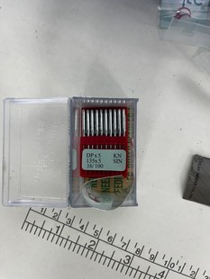 14号机针双针套结锁眼针 正品 DOTEC多特机针DP 135X5高头车DPX5