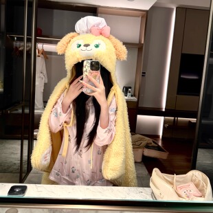 黄油饼饼 升级版 可爱卡通披风盖毯空调毯居家斗篷纯欲 秘密 香香