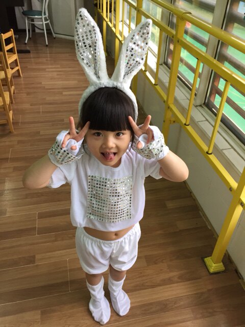 儿童六一小兔子乖乖演出服