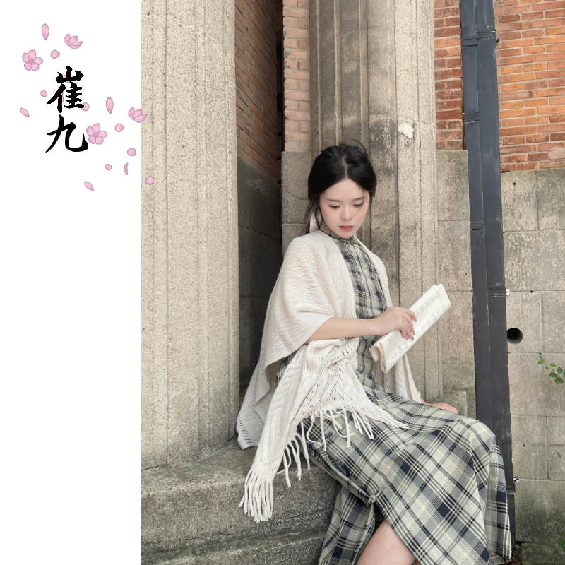 EACH崔九百搭氛围感披肩