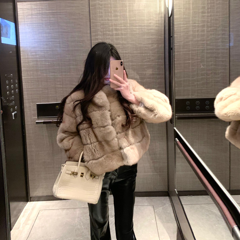 M900皮草外套女2026年新款洋气毛毛狐狸毛短款年轻款高级感小个子