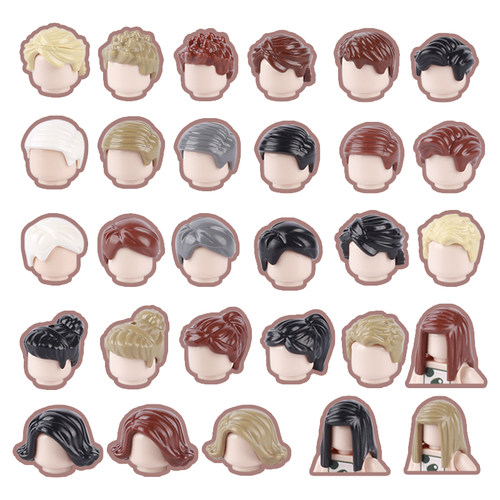 15673人仔头发法式辫短发