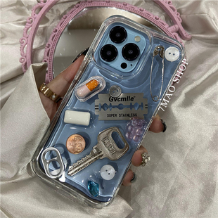 p70 s18 16promax手机壳13pro 原创设计街头小众适用苹果17pro