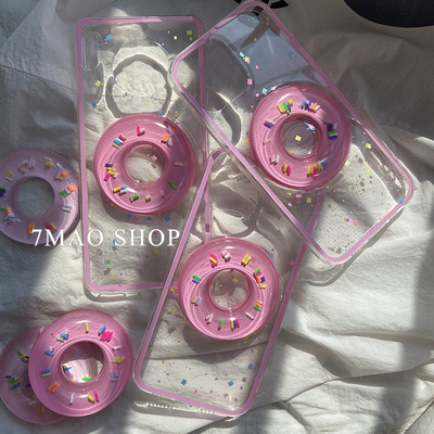 粉嫩甜甜圈适用苹果16promax