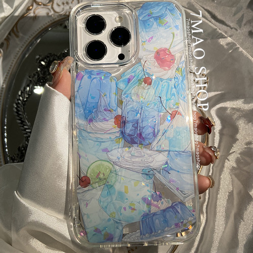 冰爽波子汽水适用苹果手机壳