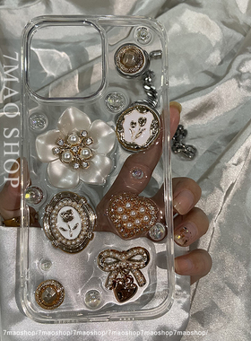 郁金香！法式风格适用iPhone16promax 15plus14pro手机壳13安卓11