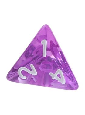 多面骰子彩色水晶筛子桌游游戏道具coc跑团dnd彩色筛子数字色子粒