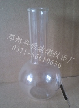 【蜀牛正品厚料】长颈烧瓶 平底烧瓶 圆底烧瓶 3000ml 3L规格齐全