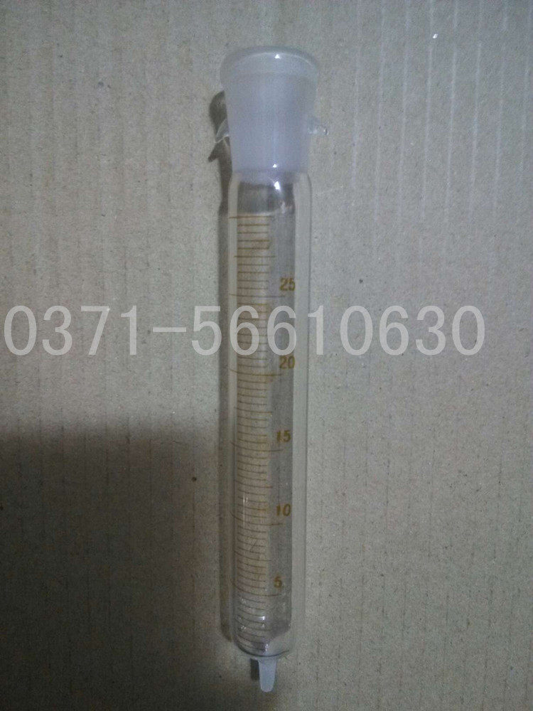 玻璃针筒式刻度管 玻璃刻度注射器 可加工定做