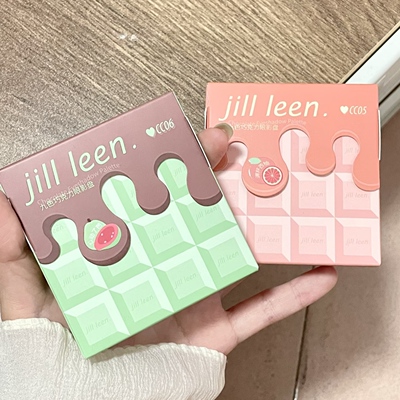 JILLLEEN巧克力九色眼影盘大地色系哑光珠光提升气色纯欲新手学生
