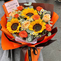 Guangzhou flower express delivery, sunflower birthday and Teachers' Day bouquets, flower delivery to Huizhou, Dongguan, Zhuhai, Foshan and Zhongshan thumbnail 7