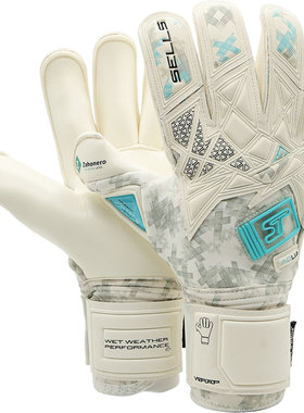 英国代购 Sells Wrap Aqua Prime 守门员手套/管指/水软/雨天防滑