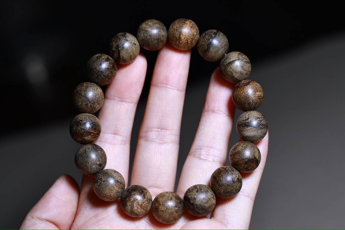 13mm正区文莱老料霸气花珠16.31克