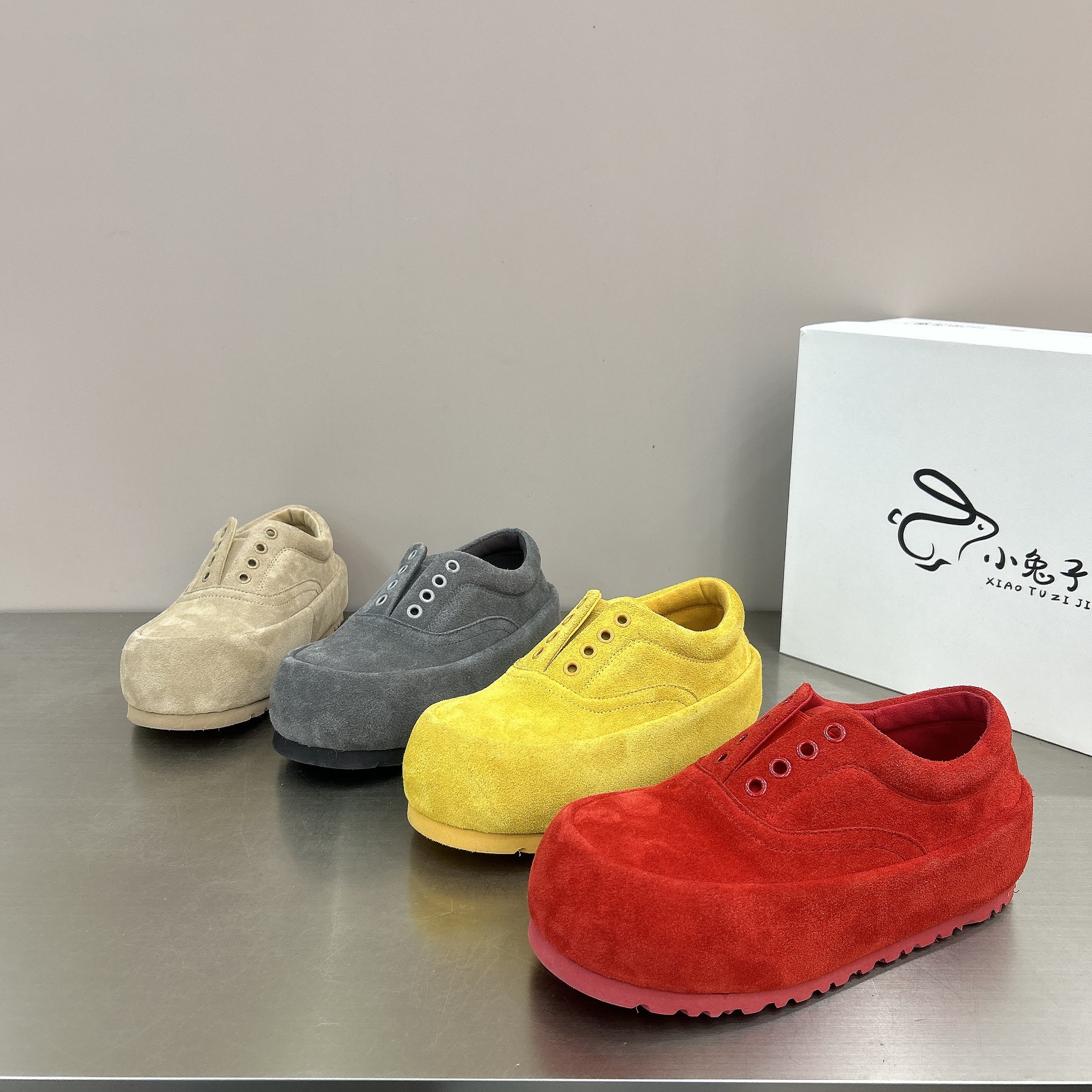 多巴胺彩色磨砂皮废土风轻便爆款勃肯鞋低帮单鞋一脚蹬舒适休闲鞋,女鞋,勃肯鞋/软木鞋,淘宝优惠券,粉丝福利购,淘宝优惠卷