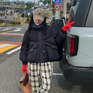 2025年新款棉服女冬短款小个子韩版休闲外套加厚宽松棉衣棉袄潮