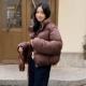 冬季 肯豆风小个子外套棉袄 宽松加厚棉衣2025年新款 棉服女短款 韩版
