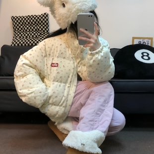 2025年新款棉服女冬短款韩版外套小个子甜美棉衣宽松加厚棉袄潮