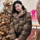棉服宽松加厚棉袄美式 2025年新款 女冬短款 复古小个子休闲棉衣外套