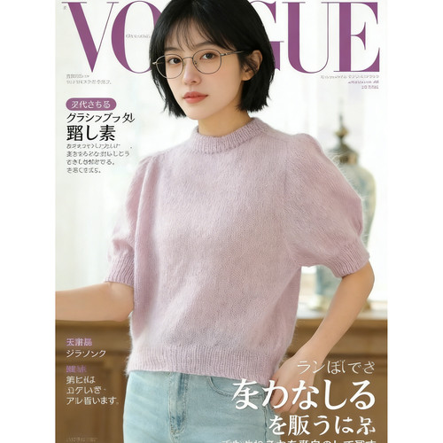 毛线手工编织图解书教程毛衣钩织棒针毛线手工diy（非成品）4-9