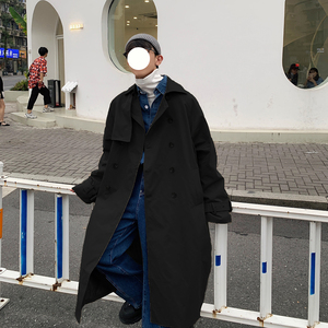 港风秋季潮大码休闲潮流夹克男风衣男外套FY7668P90图片