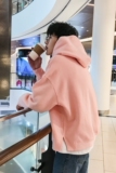 秋季港风中性风流行情侣大码休闲运动连帽印花卫衣男外套7008P65，男装卫衣，星座227-7