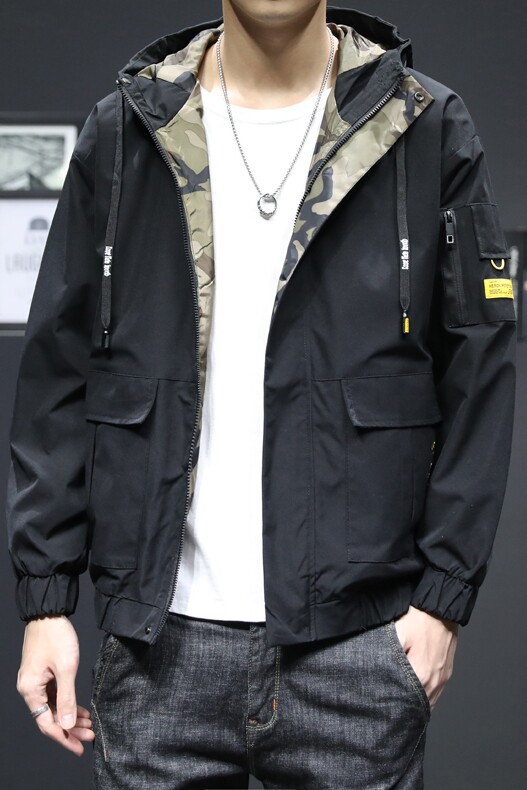 L-9XL男连帽夹克春秋款迷彩工装外套5032-1_8811P75,男装夹克,星座1516-1