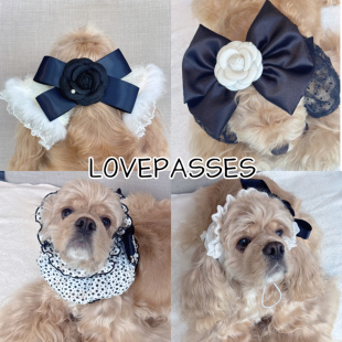 2026新品|套装LOVEPASSES 美卡可卡布查理王 耳花 兜兜耳耳套