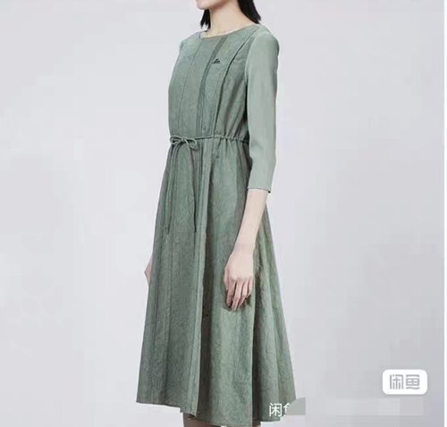 菲姿啦娜菲高端轻奢品牌专柜正品高端面料桑蚕丝女士连衣裙外套