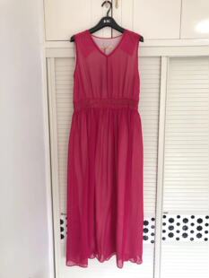 菲姿啦娜菲高端轻奢品牌专柜正品高端面料桑蚕丝女士连衣裙