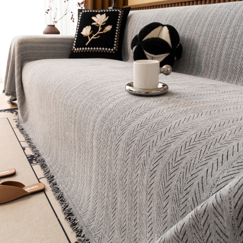 四季通用防滑沙发盖巾2025新款防猫抓全盖布沙发套罩全包沙发毯垫,居家布艺,沙发垫,淘宝优惠券,粉丝福利购,淘宝优惠卷