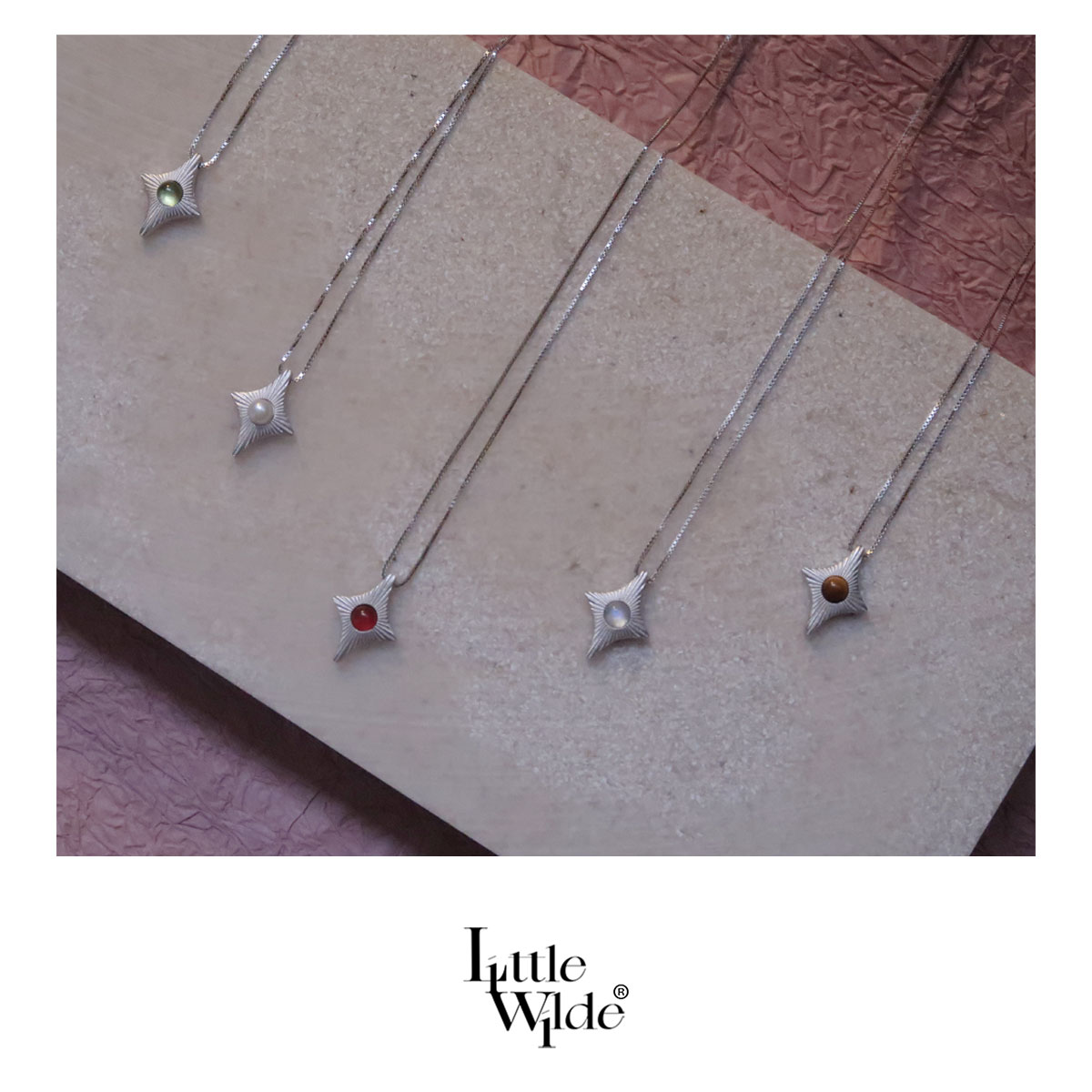 新中式原创设计五行项链生日礼物