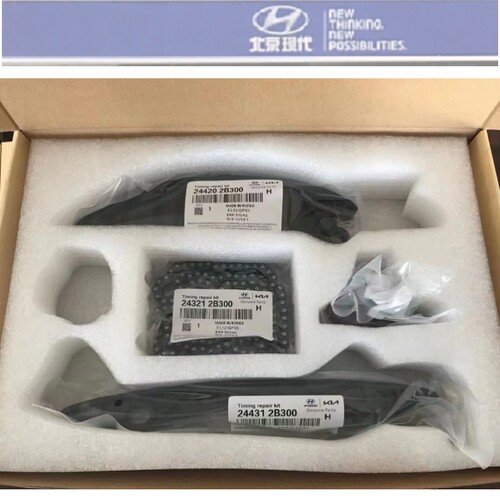 现代悦动瑞纳K2朗动K3索八IX35iX25福瑞迪正时链条套装时归修理包
