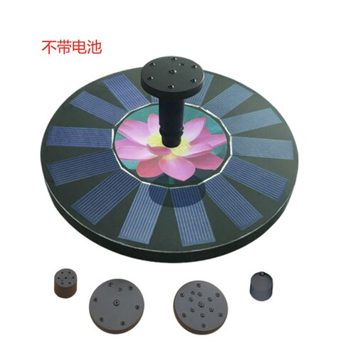 漂浮式仿真荷花庭院池塘别墅喷泉