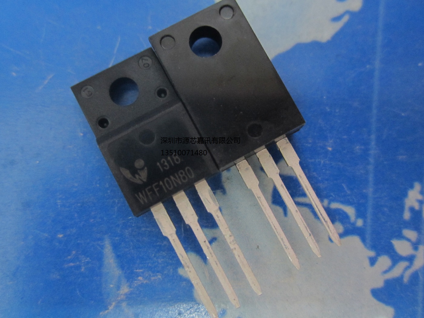 三极管 WFF10N80 WISDOM 10A800V TO220F 全新原装 MOS管