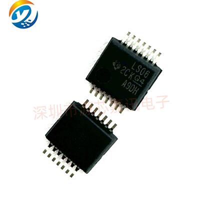 全新原装 SN74LS06DBR 丝印LS06 SSOP14 门和反相器 缓冲器
