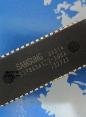 S3P863AXZZ-AQBA DIP42原装现货8位单芯片CMOS微控制器配单配套