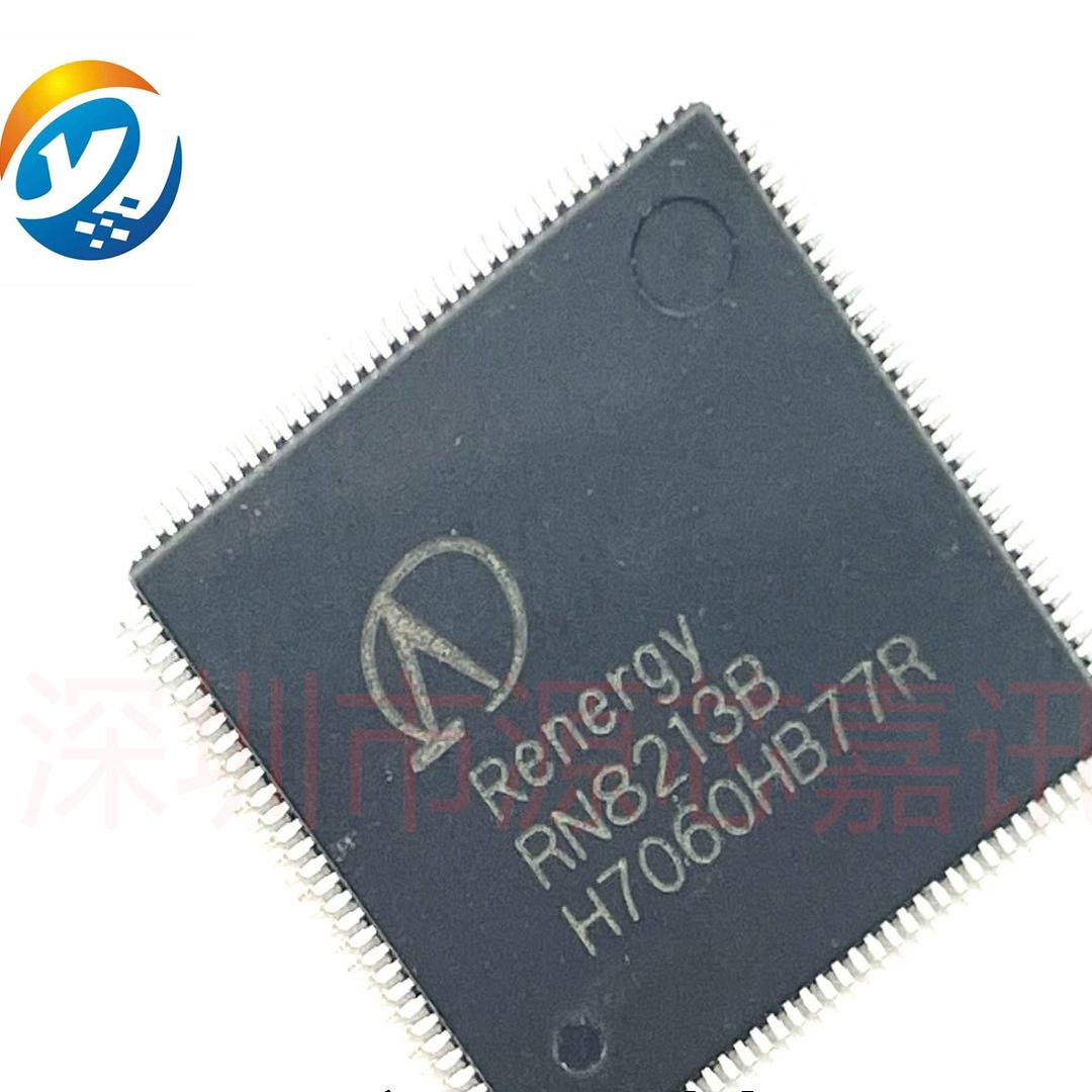全新原装 RN8213B LQFP128 锐能微电测仪表专用 MCU电能计量芯片 - 实物图