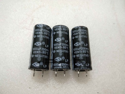 全新原装 200V1000UF 22X50 优质电解电容 1000UF200V