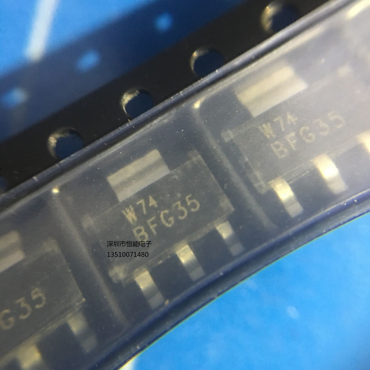 BFG35 贴片SOT223 4GHz宽带晶体管 10V150MA 高频三极管NPN