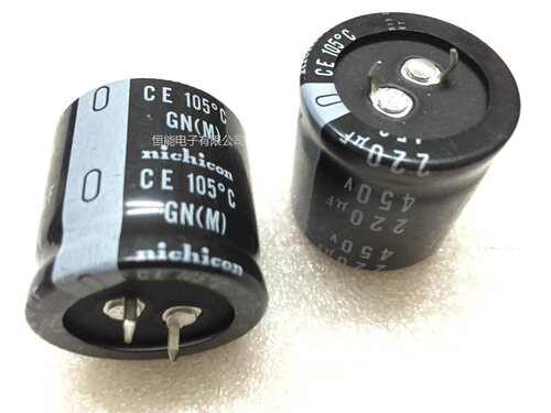 全新电容 450V220UF 体积:30X30 220UF450V 尼康nichicon