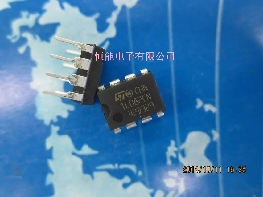 全新原装 TL082CN 直插DIP-8 低功耗双运算放大器 缓冲器