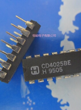 全新 CD4025BE 直插DIP-14 逻辑芯片 计数器