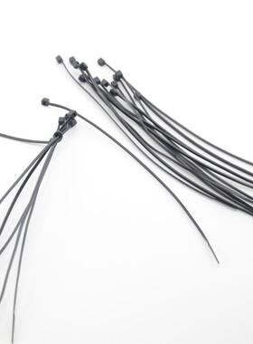 自行车固定扎带 黑色尼龙塑料扎带 码表扎线带 自锁式灯架扎带