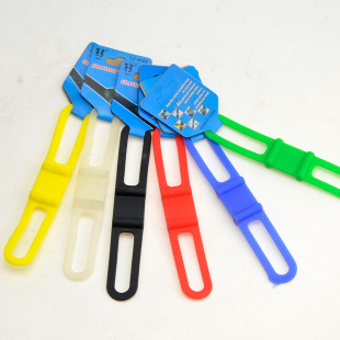 扎工具 GEL高弹性硅胶制轻松绑 绑 束灯带 硅胶带 绑气筒捆扎带