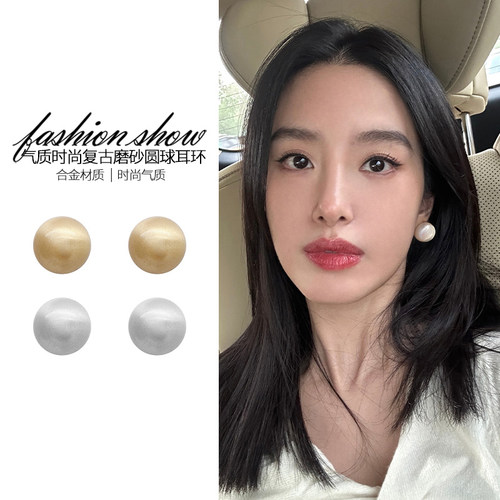 复古气质时尚蚊香盘耳夹无耳洞女