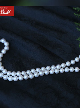 绾青丝珍珠项链性价比
