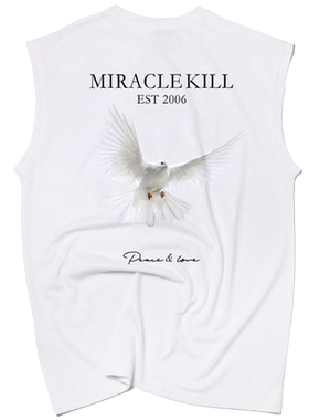 MIRACLEKILL潮牌新款鸽子英文