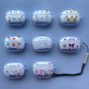 适用塞那z60s无线蓝牙耳机保护套降噪9卡通s8sultra透明s7s外壳S8SAI可爱卡通KT猫维尼熊美乐蒂S9S保护软壳
