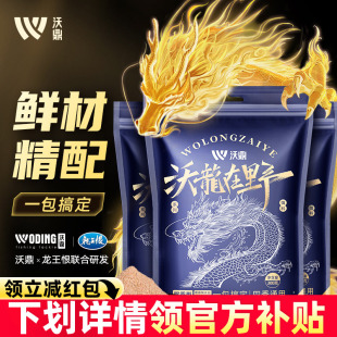 沃鼎沃龙在野鱼饵四季 鲤鱼高蛋白打窝料 鲫鱼饵料野钓专用浓腥春季